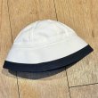 画像3: 程度良好!! ビンテージ【U.S.NAVY】ブルートリム【セーラーハット】【７１/４】  (3)