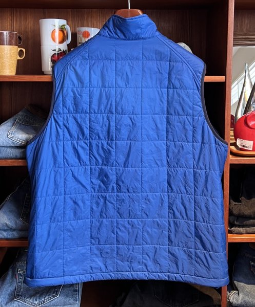 画像4: 【ビンテージ】【L.L.bean】【L.L.ビーン】青【左胸刺繍ロゴ】プリマロフト【ベスト】【サイズXL】  (4)
