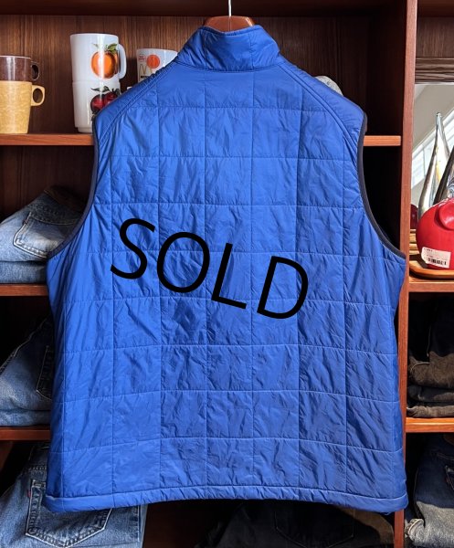 画像4: 【ビンテージ】【L.L.bean】【L.L.ビーン】青【左胸刺繍ロゴ】プリマロフト【ベスト】【サイズXL】  (4)