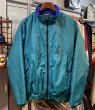 画像1: 程度良好 00's USA製【パタゴニア】patagonia ナイロン【シェルドシンチラジャケット 】【エメラルド×青】【裏フリースブルゾン】【サイズXXL】  (1)