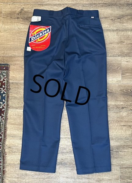 画像6: デッドストック 80's【USA製】ビンテージ【ディッキーズ】【Dickies】【874】【紺地】【ワークパンツ】【38ｘ30】  (6)