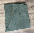 画像1: 【70's】【米軍実物】【ビンテージ】【U.S.ARMY】OG107【UFOボタン】Wステッチ【ボタンフライ】【ベイカーパンツ】【ユーティリティパンツ】【32x33】  (1)