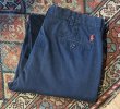 画像1: 90's【ラルフローレン】POLO RALPH LAUREN【PERSTON PANT】【ネイビー】ノータックコットンパンツ【コットンパンツ】【34ｘ34】  (1)