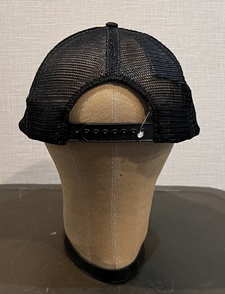 画像4: 程度良好!! 80's~【ビンテージ】【AMMONS AUTO SALES】自動車【黒×黄色】【メッシュキャップ】【トラッカーキャップ】【キャップ】サイズフリー  (4)