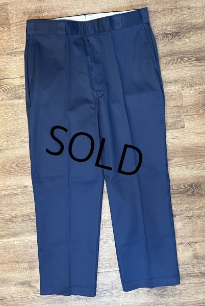 画像4: デッドストック 80's【USA製】ビンテージ【ディッキーズ】【Dickies】【874】【紺地】【ワークパンツ】【38ｘ30】  (4)