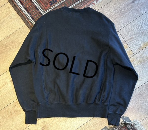 画像3: 【ビンテージ】【チャンピオン】【champion】【リバースウィーブ】黒無地【スウェット】【サイズM】  (3)