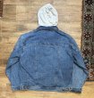 画像4: 【ビンテージ】【TODAY’S NEWS】フード付き【デニムジャケット】【サイズXXL】  (4)