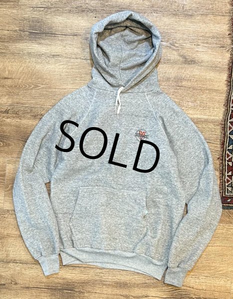 画像1: 〜90’ｓ USA製【ビンテージ】DISCUS ATHLETIC【ディスカスアスレチック】YURNET【グレー】【パーカー】【サイズＬ】  (1)