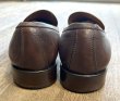 画像4: 【イタリー製】【john varvatos】ジョン ヴァルヴェイトス【ブラウン】 【ローファー】レザーシューズ【US８ 1/2】  (4)