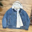 画像3: 【ビンテージ】【TODAY’S NEWS】フード付き【デニムジャケット】【サイズXXL】  (3)