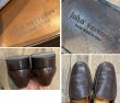 画像2: 【イタリー製】【john varvatos】ジョン ヴァルヴェイトス【ブラウン】 【ローファー】レザーシューズ【US８ 1/2】  (2)