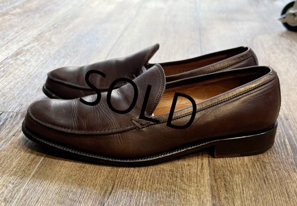 画像5: 【イタリー製】【john varvatos】ジョン ヴァルヴェイトス【ブラウン】 【ローファー】レザーシューズ【US８ 1/2】  (5)