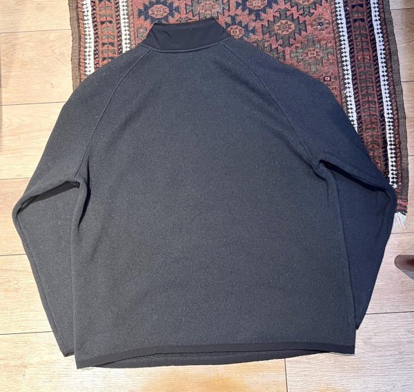 画像3: ビンテージ【ノースフェイス】【the north face】【黒】ブラック【ハーフジップフリース】フリースジャケット【サイズXXL】  (3)