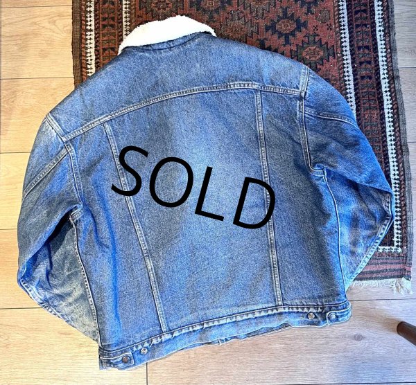 画像3: 【90s~】ビンテージ【Levis】リーバイス 70609-0216【裏ボア付き】【デニムジャケット】ボアジャン サイズXL  (3)