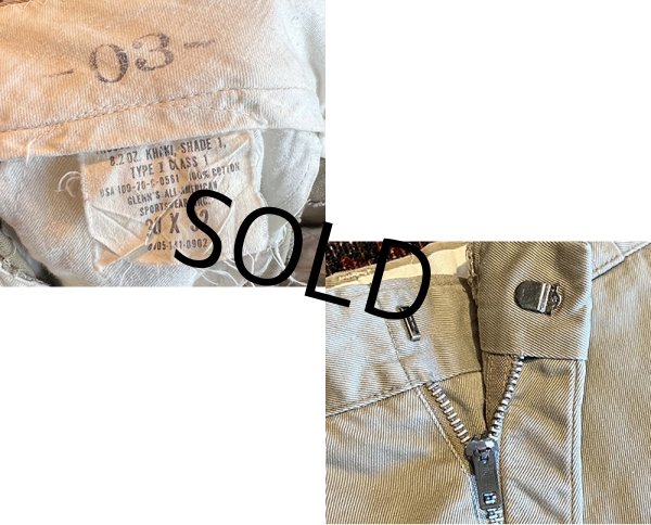 画像3: 【70's】【ビンテージ】U.S.ARMY【米軍実物】【チノパンツ】【チノパン】【30×32】  (3)