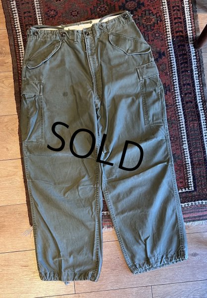 画像3: 50's【u.s.army】ビンテージ【米軍実物】【M-51】【フィールドパンツ】フィールドトラウザーズ【カーゴパンツ】【M-R】  (3)