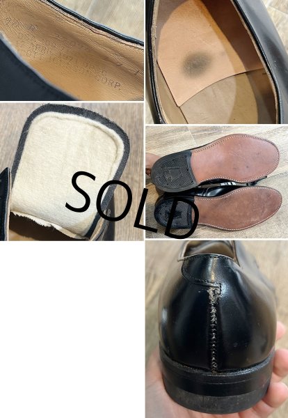 画像2: 【デッドストック】70's 米軍実物【U.S.NAVY】【サービスシューズ】【9 1/2 R】27.5cm程度  (2)