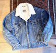 画像1: 【90s~】ビンテージ【Levis】リーバイス 70609-0216【裏ボア付き】【デニムジャケット】ボアジャン サイズXL  (1)