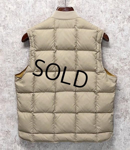 画像3: 〜80's【ビンテージ】【Eddie Bauer】【エディーバウアー】【ベージュ】スカイライナー 黒タグ ダウン【ダウンベスト】【US40】  (3)
