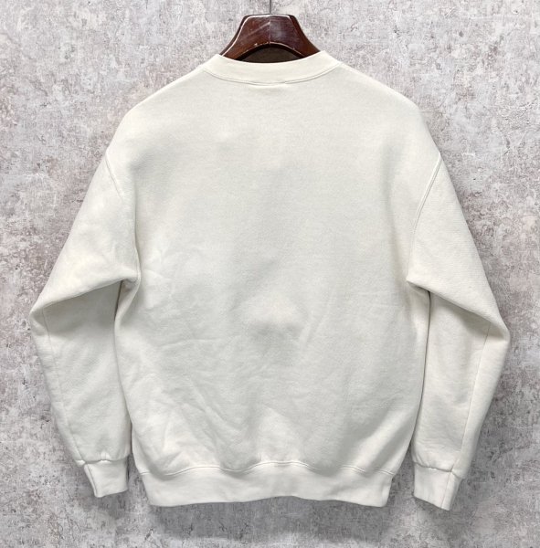 画像4: 90's【USA製】ビンテージ【LEE】【リー】【生成り】【猫】ねこ【Curiosity Enlightened The Cat】【スウェット】【サイズM】  (4)