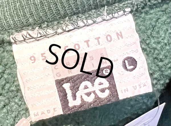 画像2: 90's【USA製】【ビンテージ】【Lee】リー【Gordon's IN THE PARK】【緑】【スウェット】【サイズＬ】  (2)