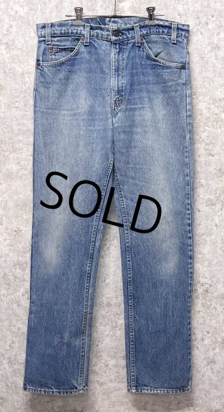 画像1: 80's【USA製】【ビンテージ】【LEVI'S】【リーバイス５０５】505【デニムパンツ】ブルーデニム【36×32】  (1)