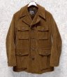画像1: 【ビンテージ】【シアーズ製】【ブラウン】【裏ボア付き】【コーデュロイジャケット】【US40】  (1)
