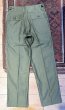 画像5: デッドストック【60's】【米軍実物】U.S.ARMY【ビンテージ】OG107【ベイカーパンツ】サイドアジャスター付き【ユーティリティパンツ】【32ｘ33】  (5)