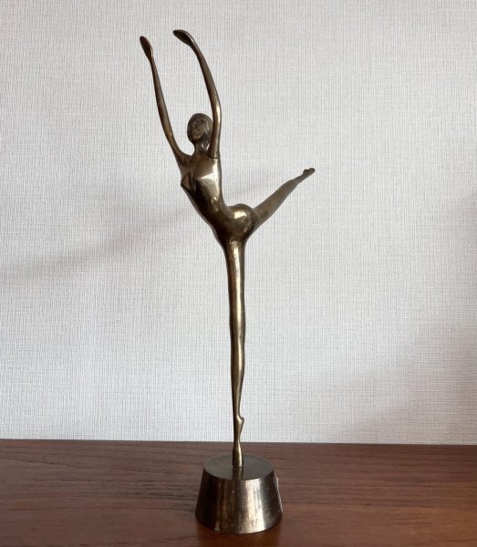 画像1: 【ビンテージ】アンティーク【女性の銅像】【ブロンズ像】  (1)