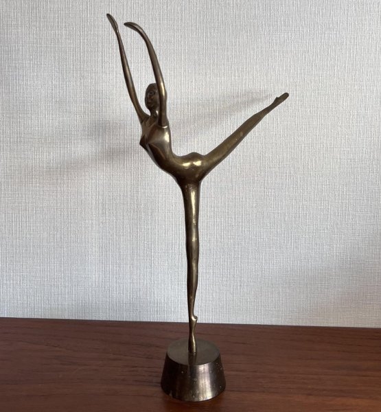 画像3: 【ビンテージ】アンティーク【女性の銅像】【ブロンズ像】  (3)