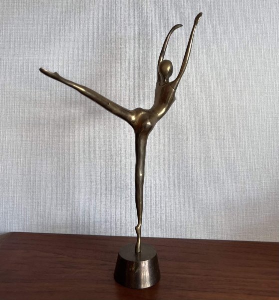 画像5: 【ビンテージ】アンティーク【女性の銅像】【ブロンズ像】  (5)