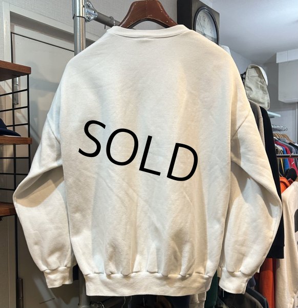 画像3: 〜90’ｓUSA製【ビンテージ】【アディダス】adidas【トレフォイルロゴ】白【ロゴスウェット】【サイズL】  (3)