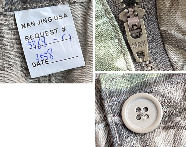 画像2: 【デッドストック】【ビンテージ】REAL TREE AP リアルツリーカモ カーゴパンツ【W35程度】  (2)