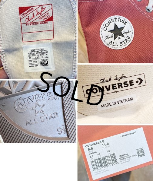 画像2: 【新品未使用】【コンバース】converse オールスター【CT70】ウルトラバイオレッド ハイカットシューズ【28ｃｍ】　  (2)