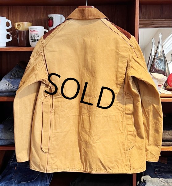 画像4: 〜60's【ビンテージ】【CUMBERLAND】カンバーランド【ライトブラウンｘ裏地赤チェック】【ハンティングジャケット】【US38】   (4)