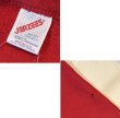 画像2: 【90’s】【USA製】【ビンテージ】【JERZEES】ジャージーズ【赤】無地【スウェットカーディガン】【フリーサイズ】  (2)