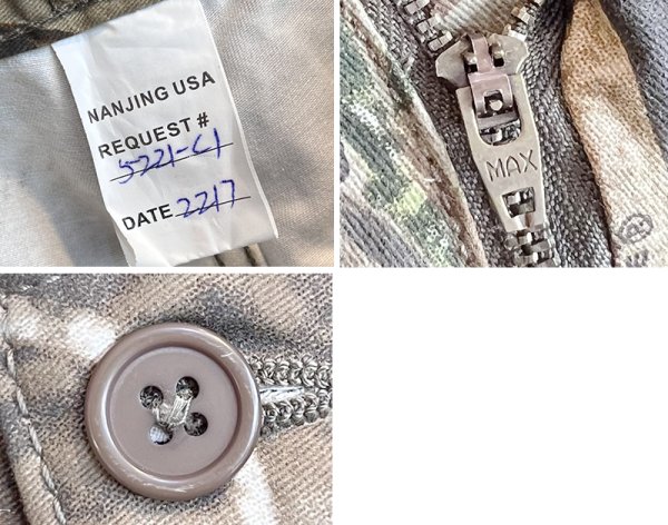 画像2: 【デッドストック】【ビンテージ】hardwoods REAL TREE リアルツリーカモ カーゴパンツ【W40程度】  (2)