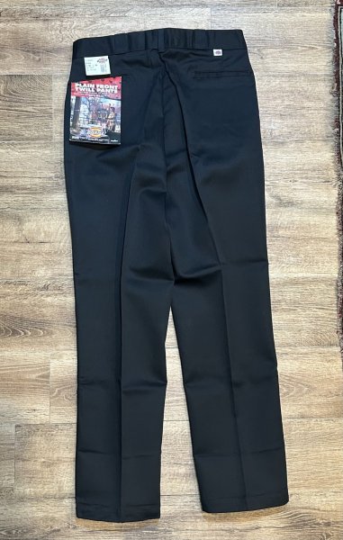 画像4: デッドストック 80's【USA製】ビンテージ【ディッキーズ】【Dickies】【黒】【ワークパンツ】【38ｘ34】  (4)