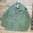 画像1: 60's【ビンテージ】U.S.ARMY【米軍実物】ノンリップ【ジャングルファティーグジャケット】【M-R】  (1)