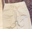 画像7: デッドストック 【40's】【ビンテージ】U.S.ARMY【米軍実物】M-45【45カーキ】４５カーキ【チノパンツ】ダブルステッチ【片玉縁】【３４Ｘ３３】  (7)