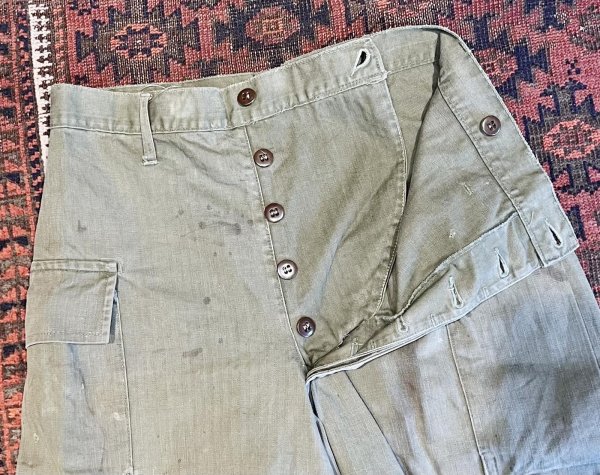 画像6: 【40s】【ビンテージ】米軍実物【U.S.ARMY】【M-43】【HBTパンツ】【フィールドパンツ】【30ｘ33】  (6)