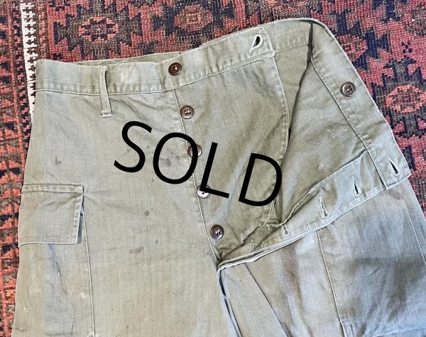 画像6: 【40s】【ビンテージ】米軍実物【U.S.ARMY】【M-43】【HBTパンツ】【フィールドパンツ】【30ｘ33】  (6)