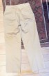 画像6: デッドストック 【40's】【ビンテージ】U.S.ARMY【米軍実物】M-45【45カーキ】４５カーキ【チノパンツ】ダブルステッチ【片玉縁】【３４Ｘ３３】  (6)