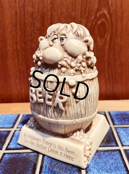 画像3: 70’ｓ USA製【ビンテージ】アンティーク【BEER】【メッセージドール】  (3)