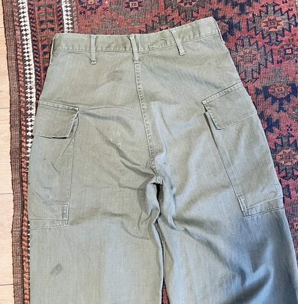画像5: 【40s】【ビンテージ】米軍実物【U.S.ARMY】【M-43】【HBTパンツ】【フィールドパンツ】【30ｘ33】  (5)