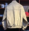 画像3: 【ビンテージ】【TOWN CRAFT】タウンクラフト【ベージュ】【カップショルダージャケット】【ジップアップブルゾン】【ダービージャケット】【サイズＬ】  (3)