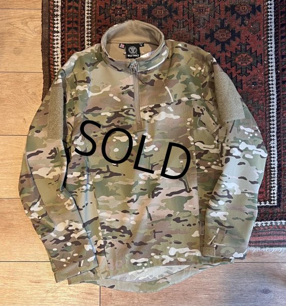 画像1: デッドストック【新品未使用】ビンテージ【WILD THINGS】ワイルドシングス【マルチカム】【ハーフジップジャケット】【サイズS】  (1)