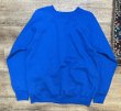 画像3: 【90s】【ビンテージ】【USA製】ヘインズ【hanes】青【無地】【スウェット】【サイズＬ】  (3)
