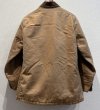 画像3:  〜70's【ビンテージ】USA製【OSHKOSH】【オシュコシュ】【キルティングライナー付き】【ダック地】ブラウン カバーオール【US40R】  (3)