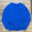 画像1: 【90s】【ビンテージ】【USA製】ヘインズ【hanes】青【無地】【スウェット】【サイズＬ】  (1)